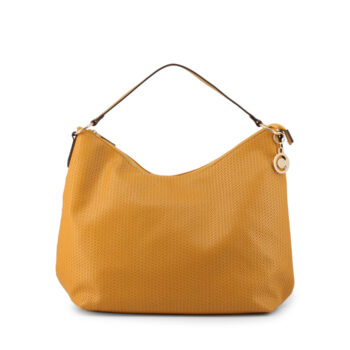 Orange Leather Retro Handbag